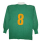 Mens Green Canterbury Rugby Vintage 1970s Made In NZ  Polo Shirt