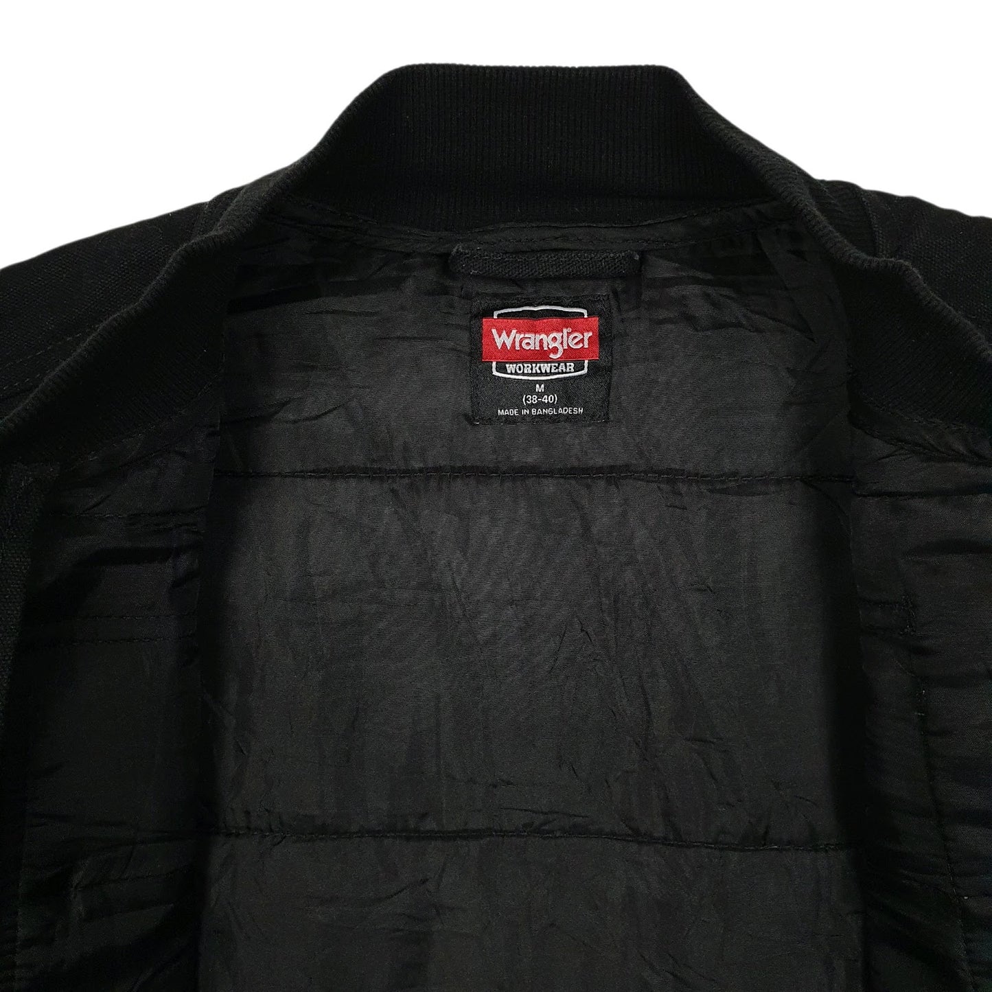 Mens Black Wrangler Workwear Vest Bodywarmer Hoodie Coat