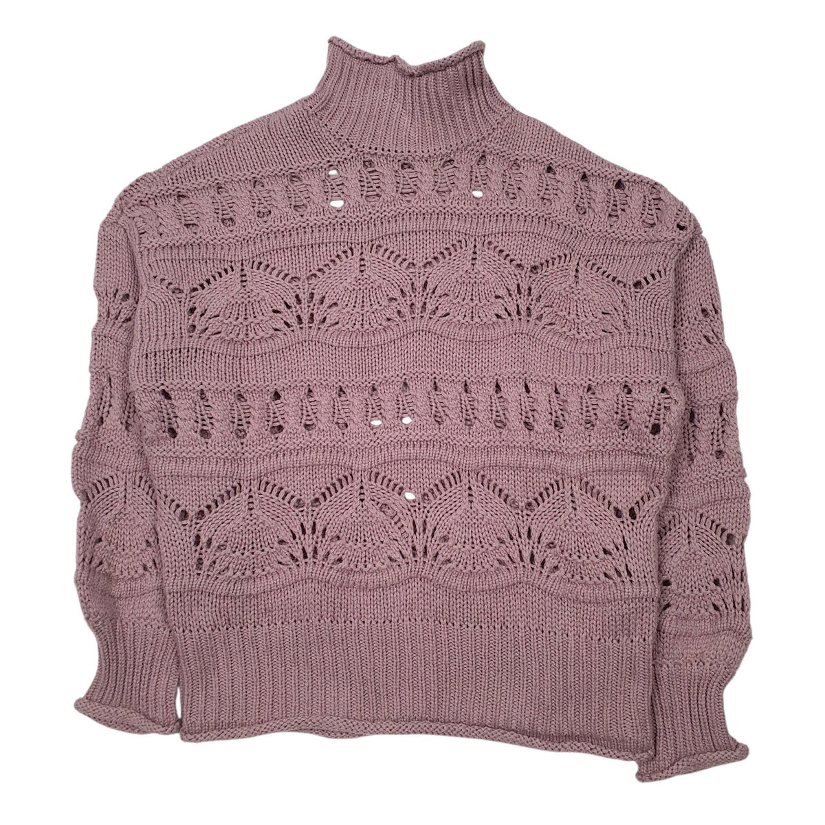 Womens Pink Unbranded Knit Crewneck Jumper