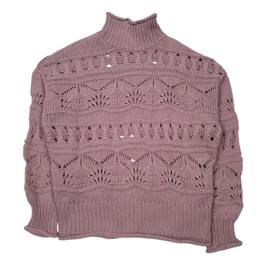 Womens Pink Unbranded Knit Crewneck Jumper