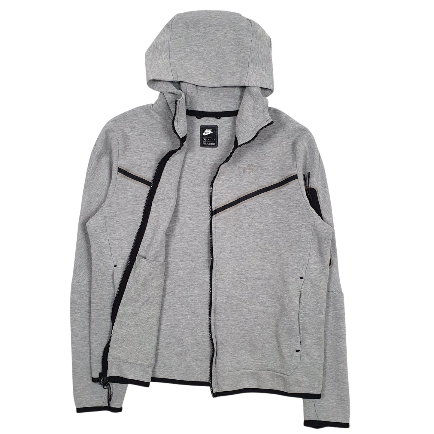 Mens Grey Nike  Full Zip Jumper