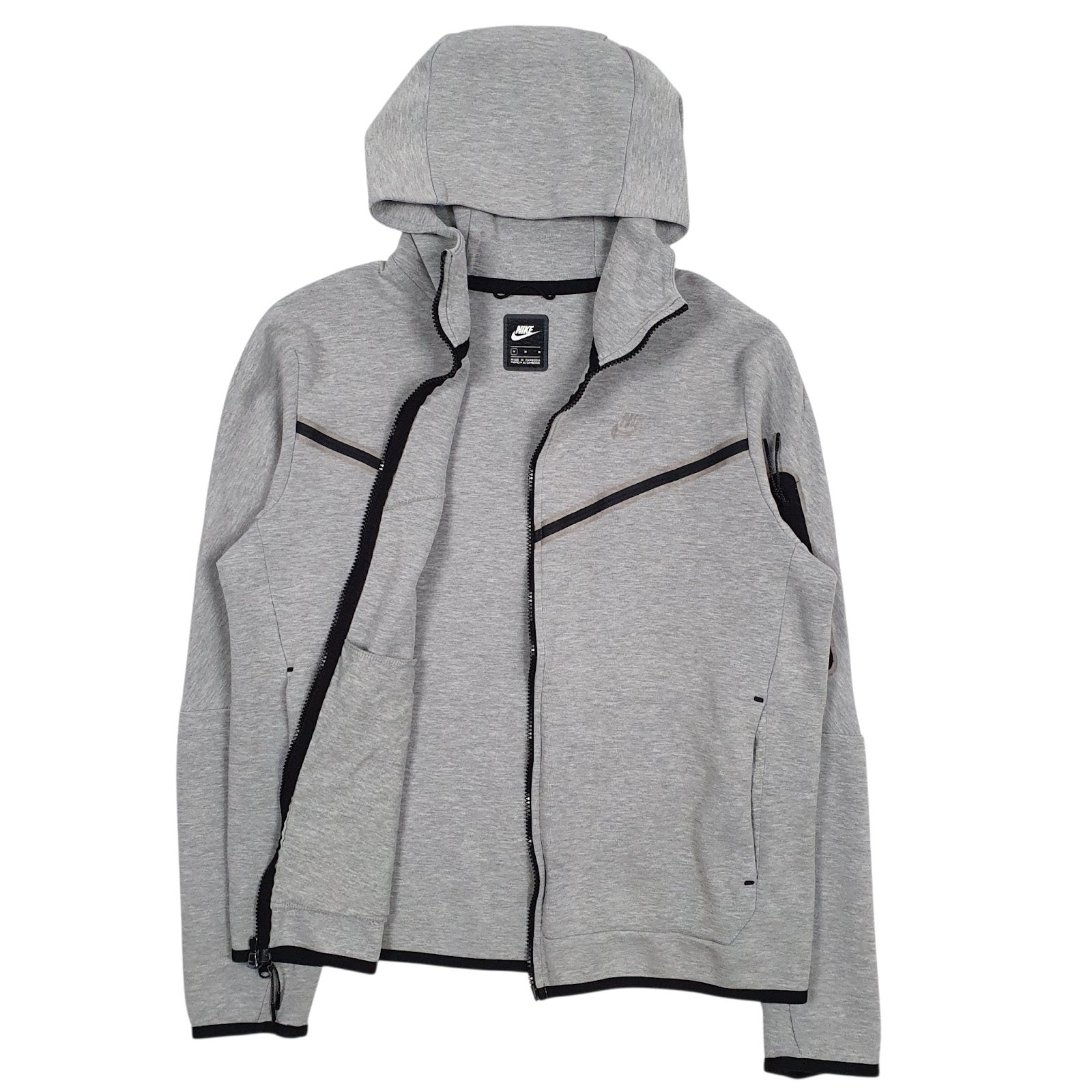 Mens Grey Nike  Full Zip Jumper