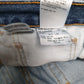 Mens Blue Levis 505  Shorts