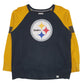 Womens Black NFL Philadelphia Steelers Crewneck Jumper