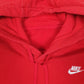 Mens Red Nike  Hoodie Jumper