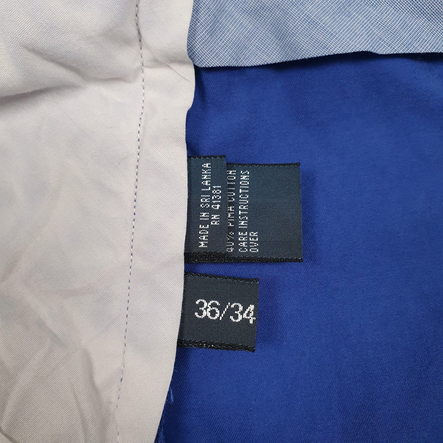Mens Blue Polo Ralph Lauren   Trousers