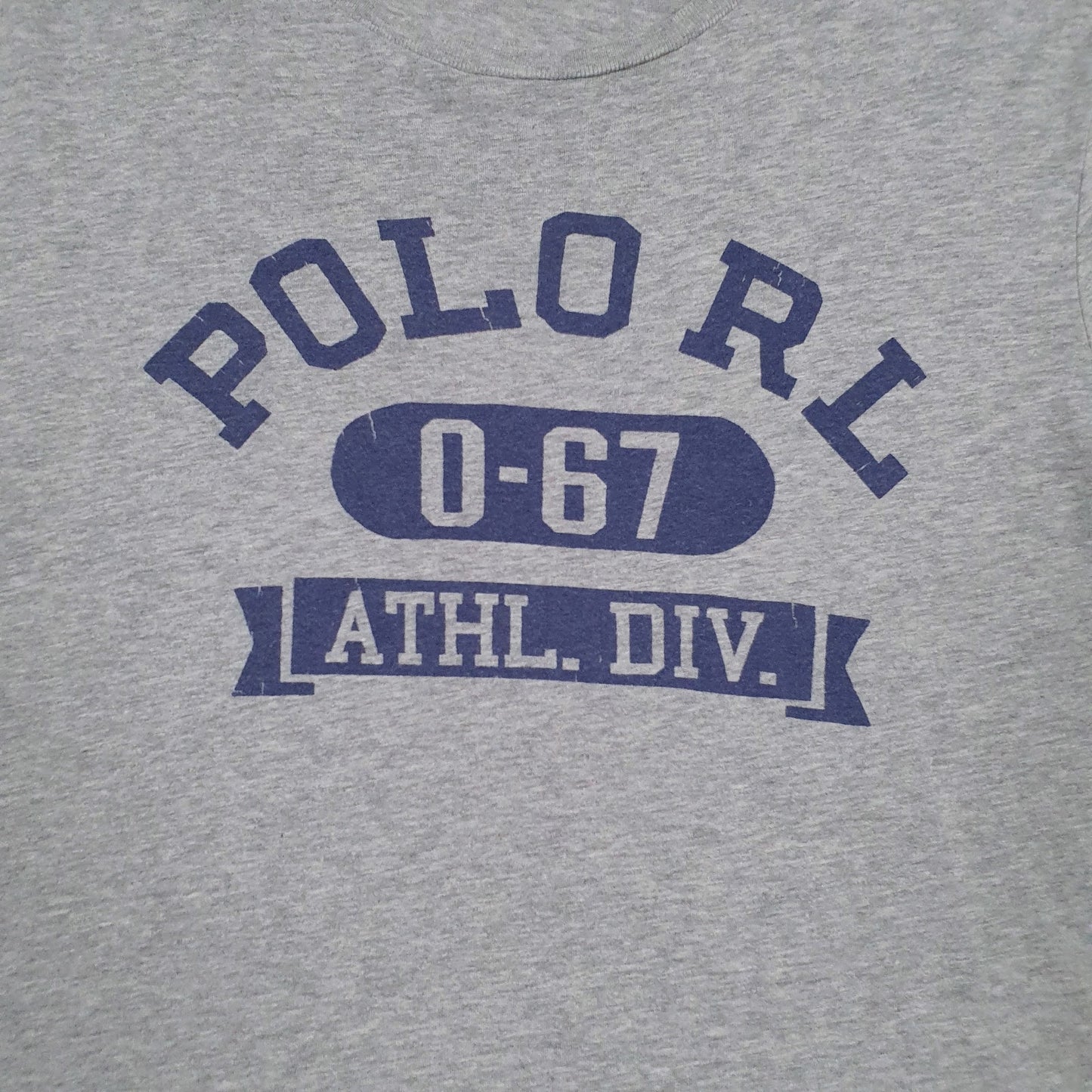 Mens Grey Polo Ralph Lauren   T Shirt