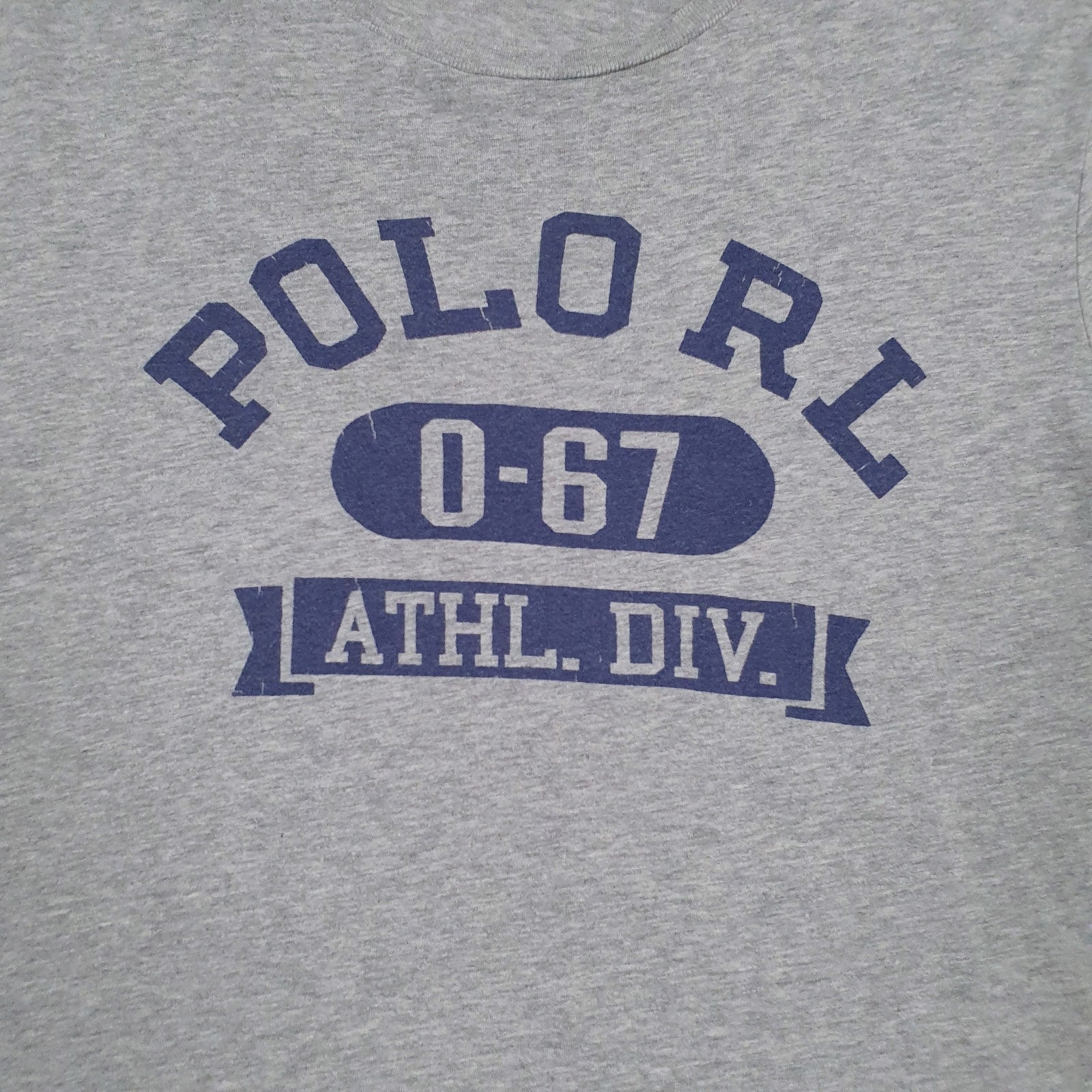 Mens Grey Polo Ralph Lauren   T Shirt