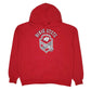 Mens Red Champion Dixie State Soccer Hoodie Jumper