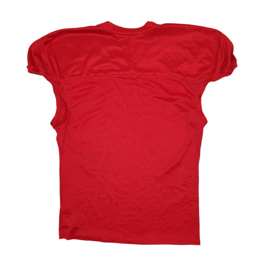 Mens Red Underarmour American Football Jersey  T Shirt