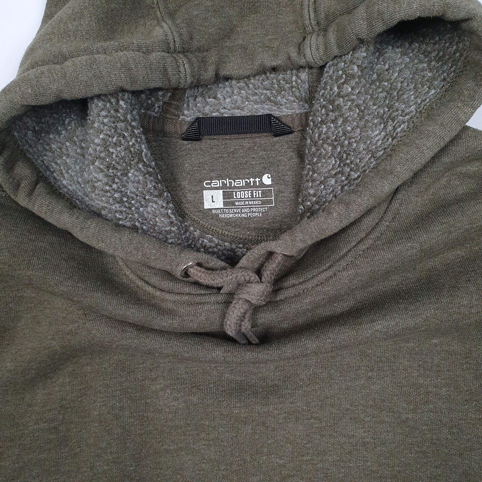 Mens Green Carhartt  Hoodie Jumper