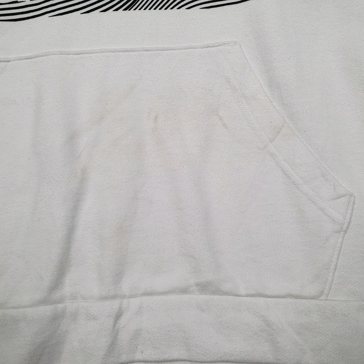 Womens White Adidas  Hoodie Jumper