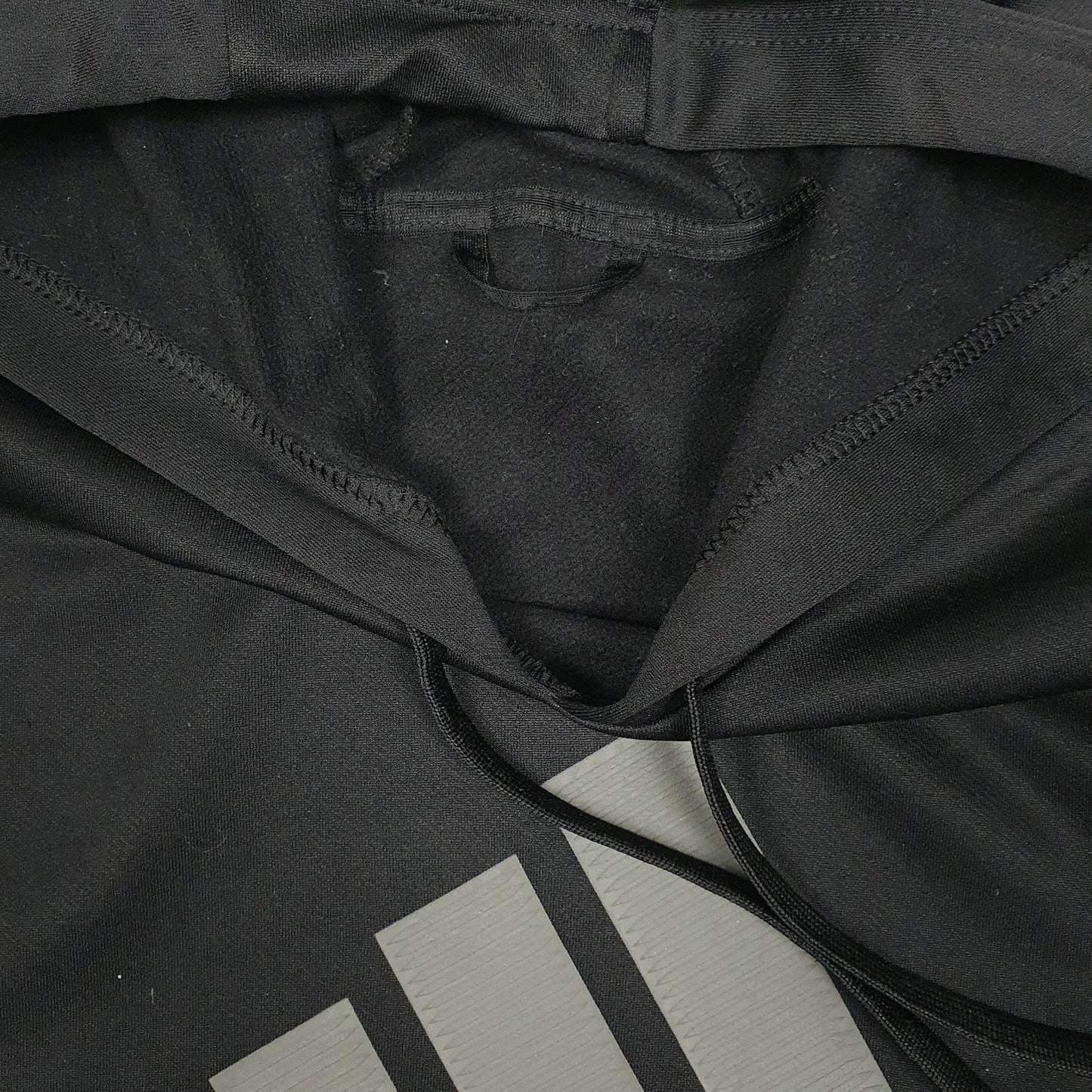 Mens Black Adidas  Hoodie Jumper