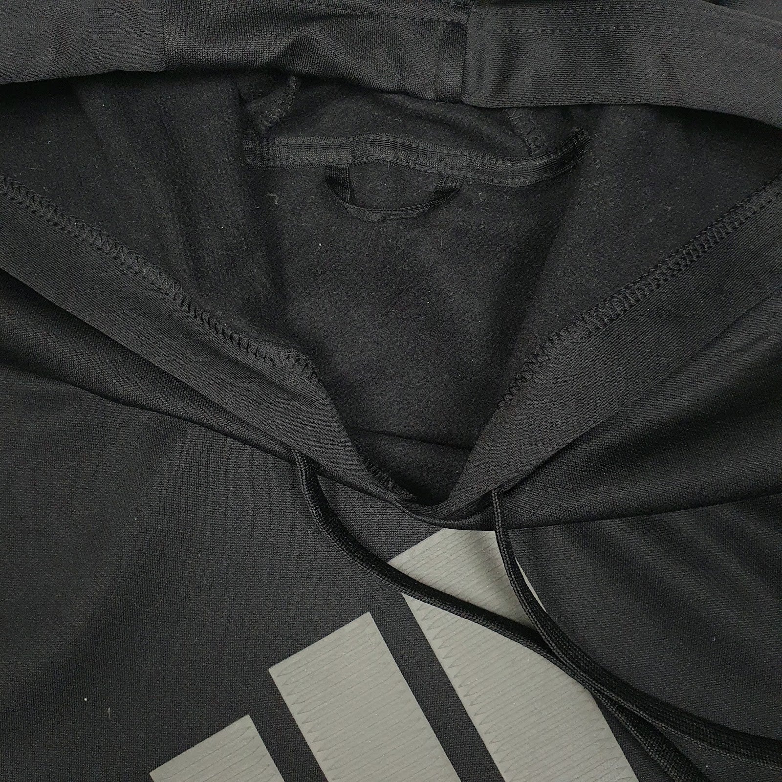 Mens Black Adidas  Hoodie Jumper