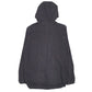 Mens Grey Unbranded Hooded Denim Quarter Zip Jumper