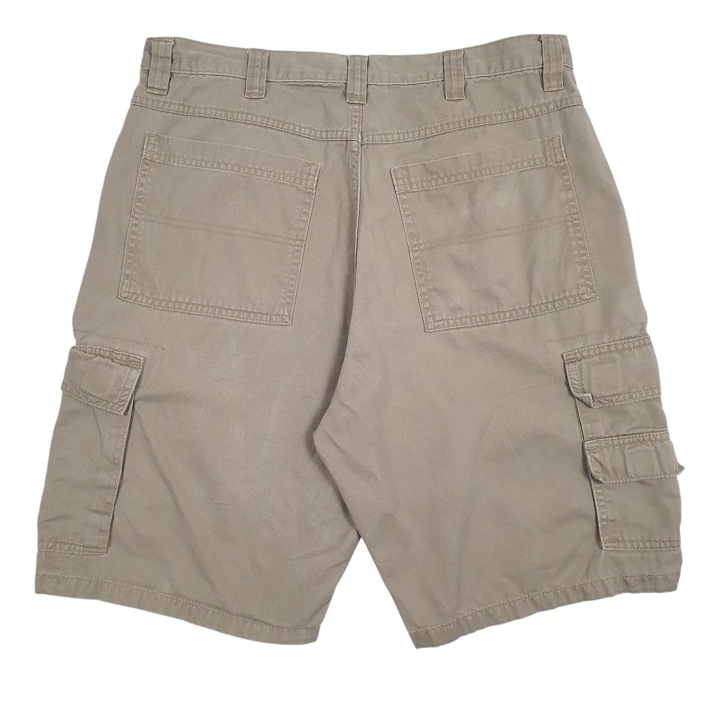 Mens Brown Wrangler  Hoodie Shorts