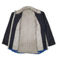 Mens Blue Nike Vintage 90s Hoodie Coat