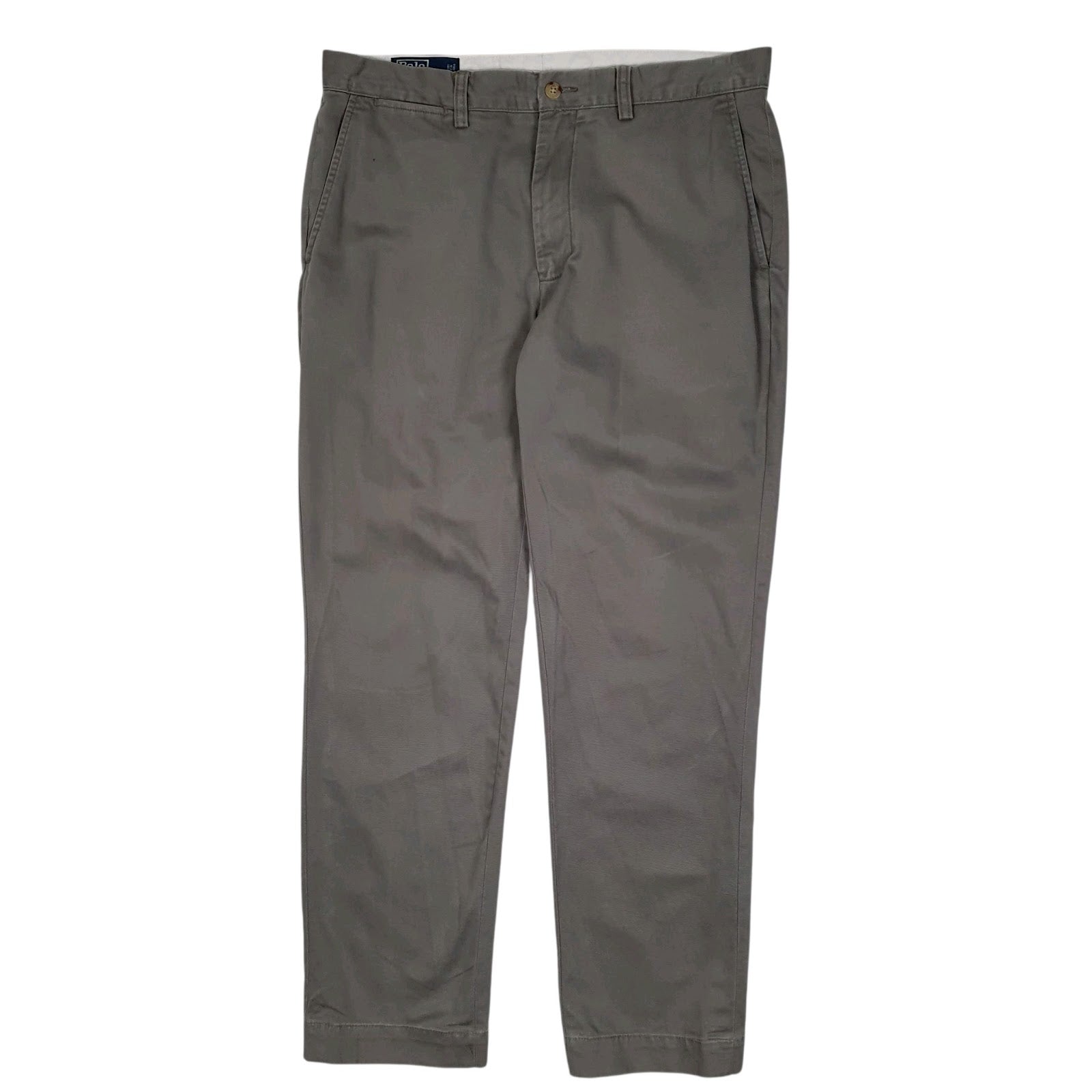 Mens Grey Polo Ralph Lauren Preston Pant Chino Trousers
