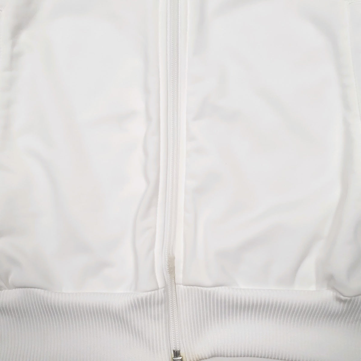 Womens White Puma Active Wear Full Zip Jumper