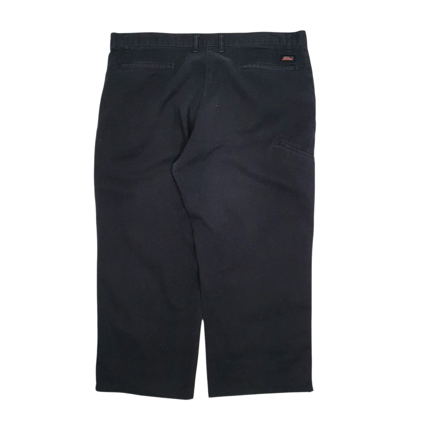 Mens Black Dickies   Trousers