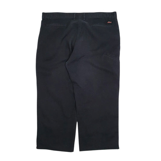 Mens Black Dickies   Trousers