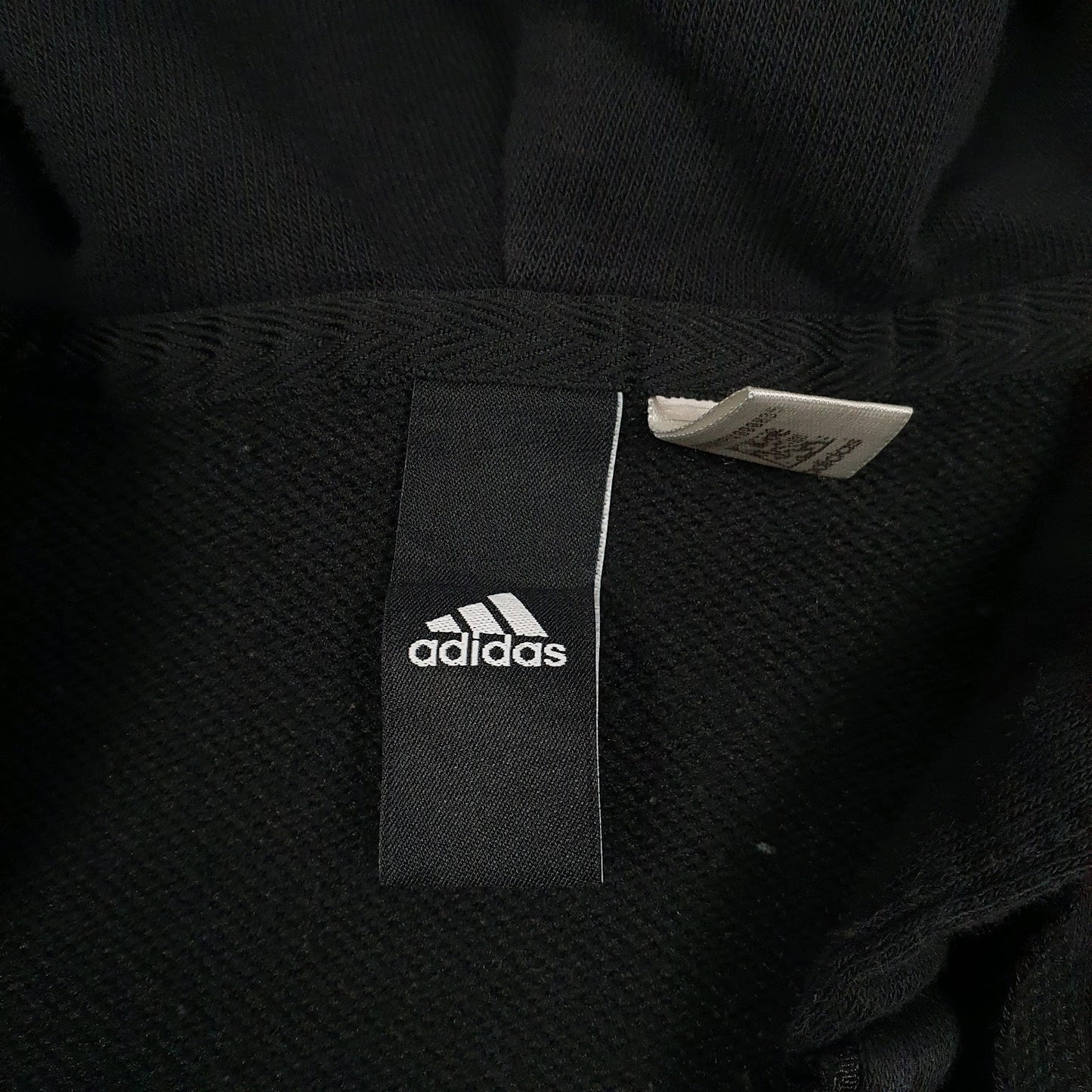 Mens Black Adidas  Full Zip Jumper