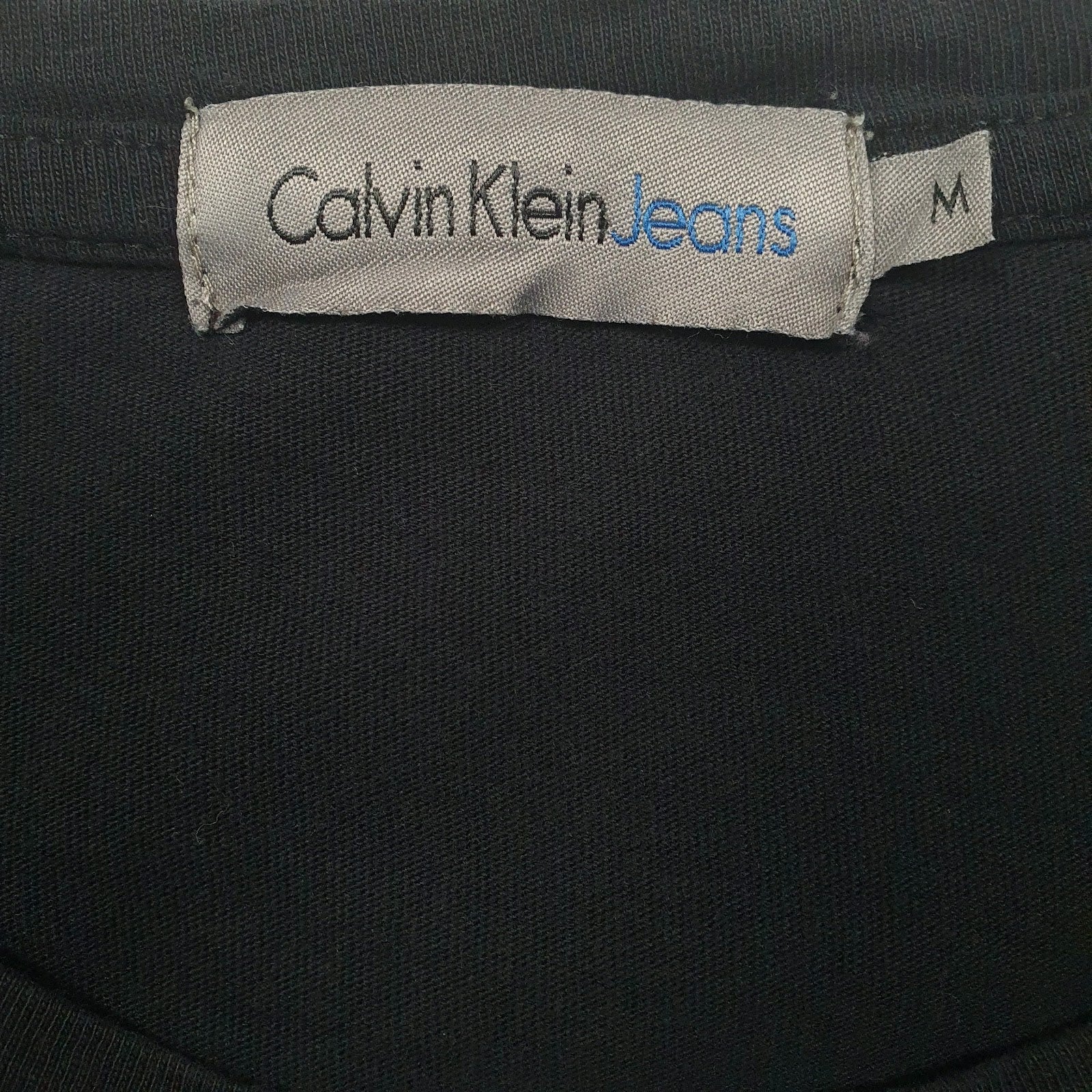 Mens Black Calvin Klein   T Shirt