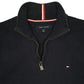 Mens Navy Tommy Hilfiger  Quarter Zip Jumper