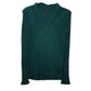 Womens Green George  V Neck Jumper