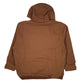 Mens Brown Lee Sherpa Lined Active  Coat