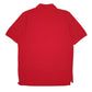 Mens Red Kappa  Hoodie Polo Shirt