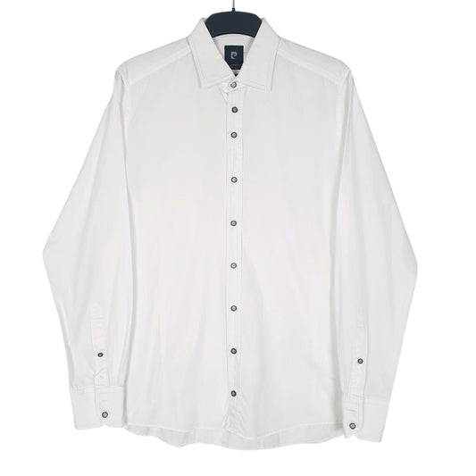 Mens White Pierre Cardin  Long Sleeve Shirt