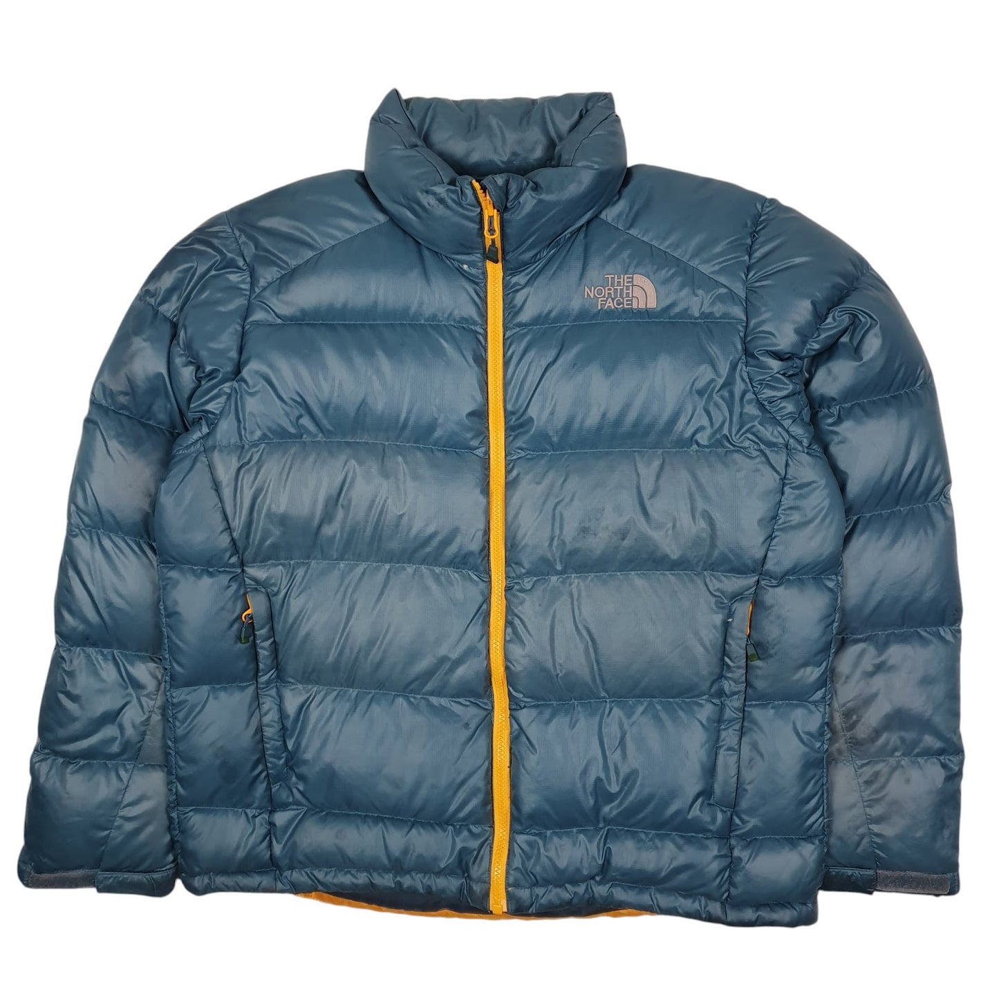 Mens Blue The North Face Nuptse  Coat