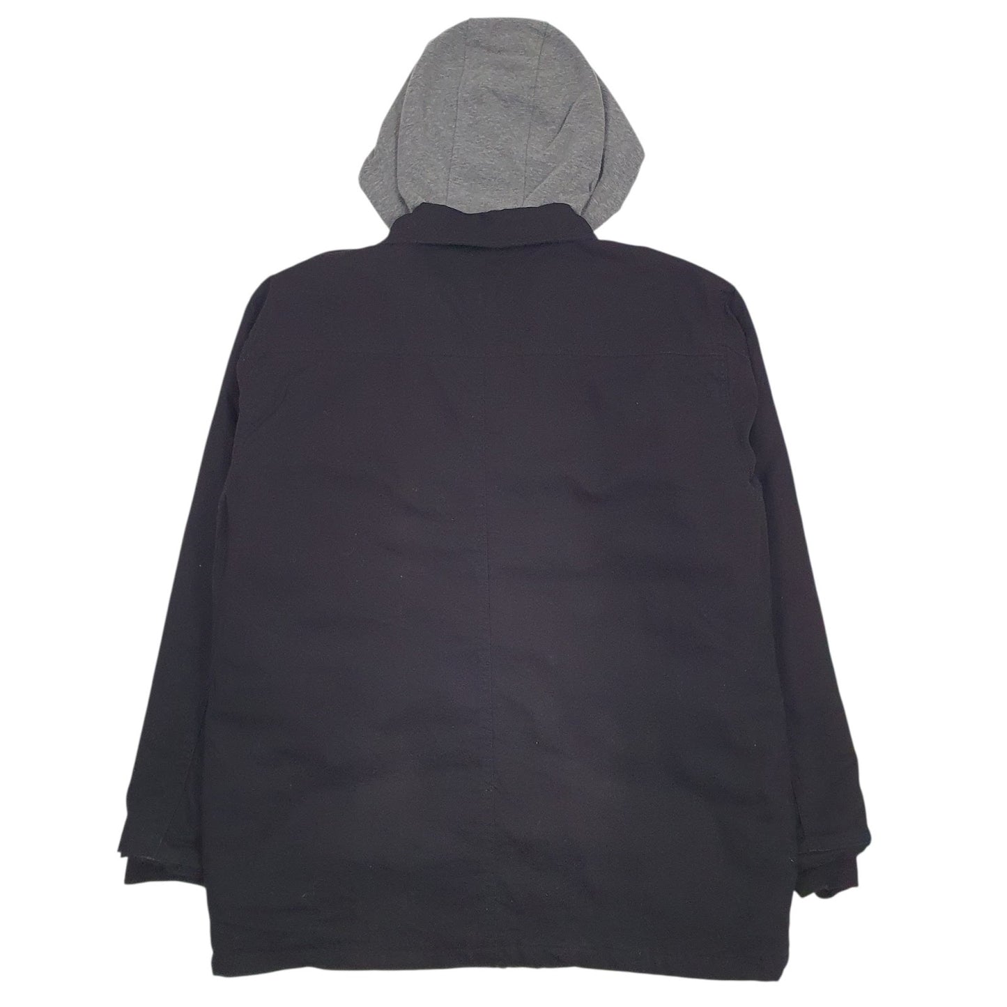 Mens Black Wrangler Padded  Coat