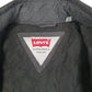 Mens Grey Levis Military Padded  Coat
