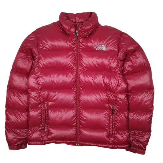Mens Red The North Face Nuptse 2  Coat