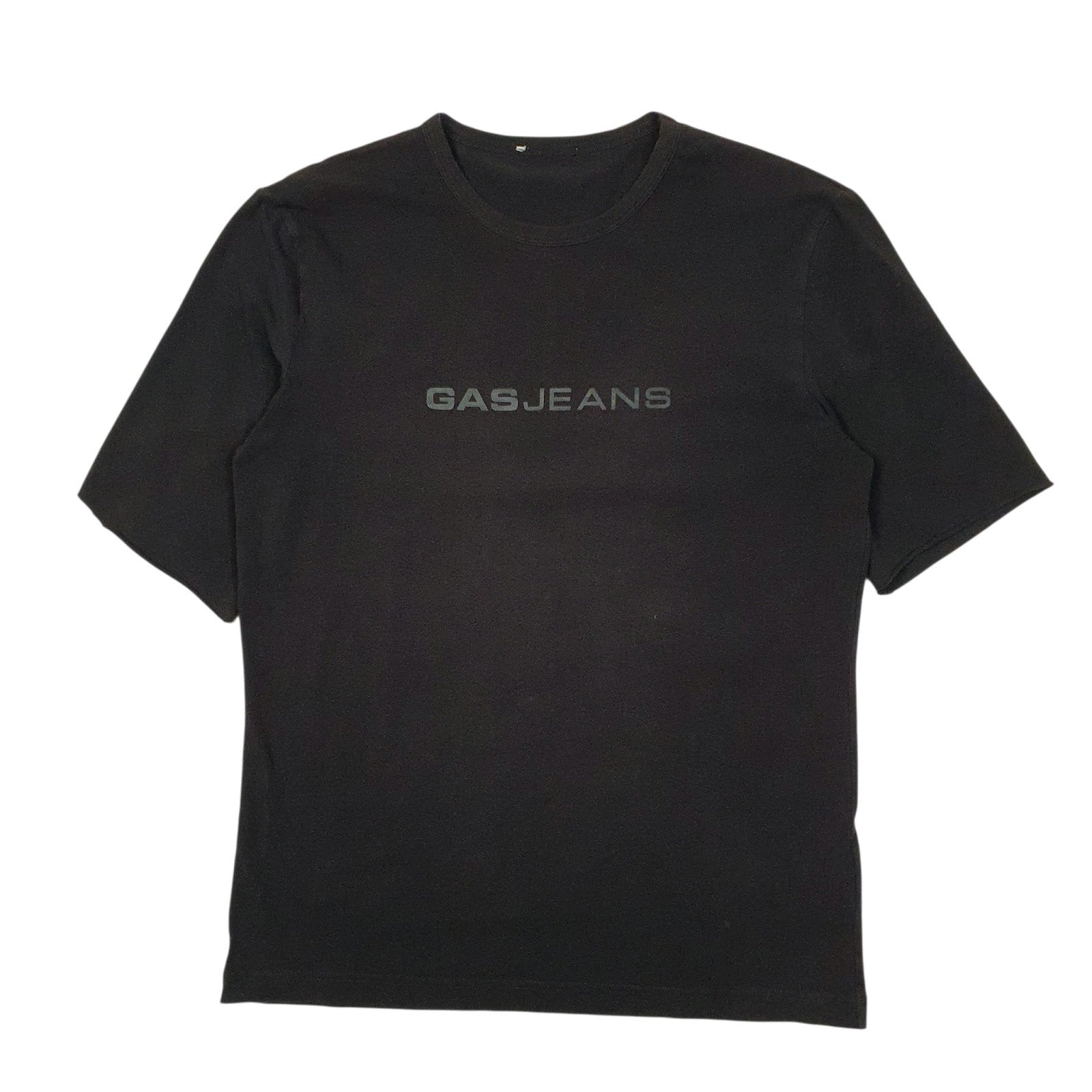 Mens Black Gas Jeans  Short Sleeve T Shirt
