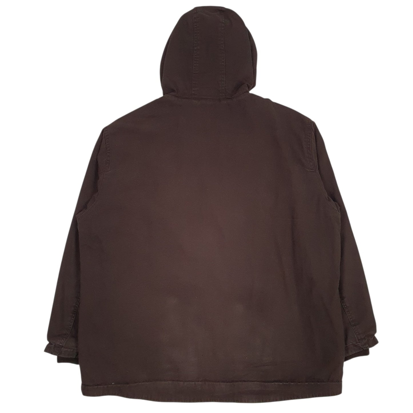 Mens Brown Lee Sherpa Lined  Coat