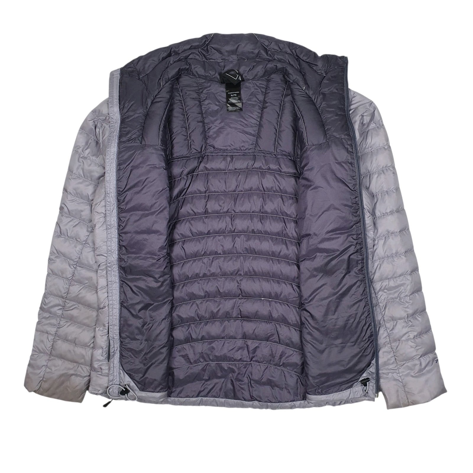 Womens Purple The North Face 700 Crewneck Coat