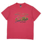 Mens Pink Jerzees New Jersey Short Sleeve T Shirt
