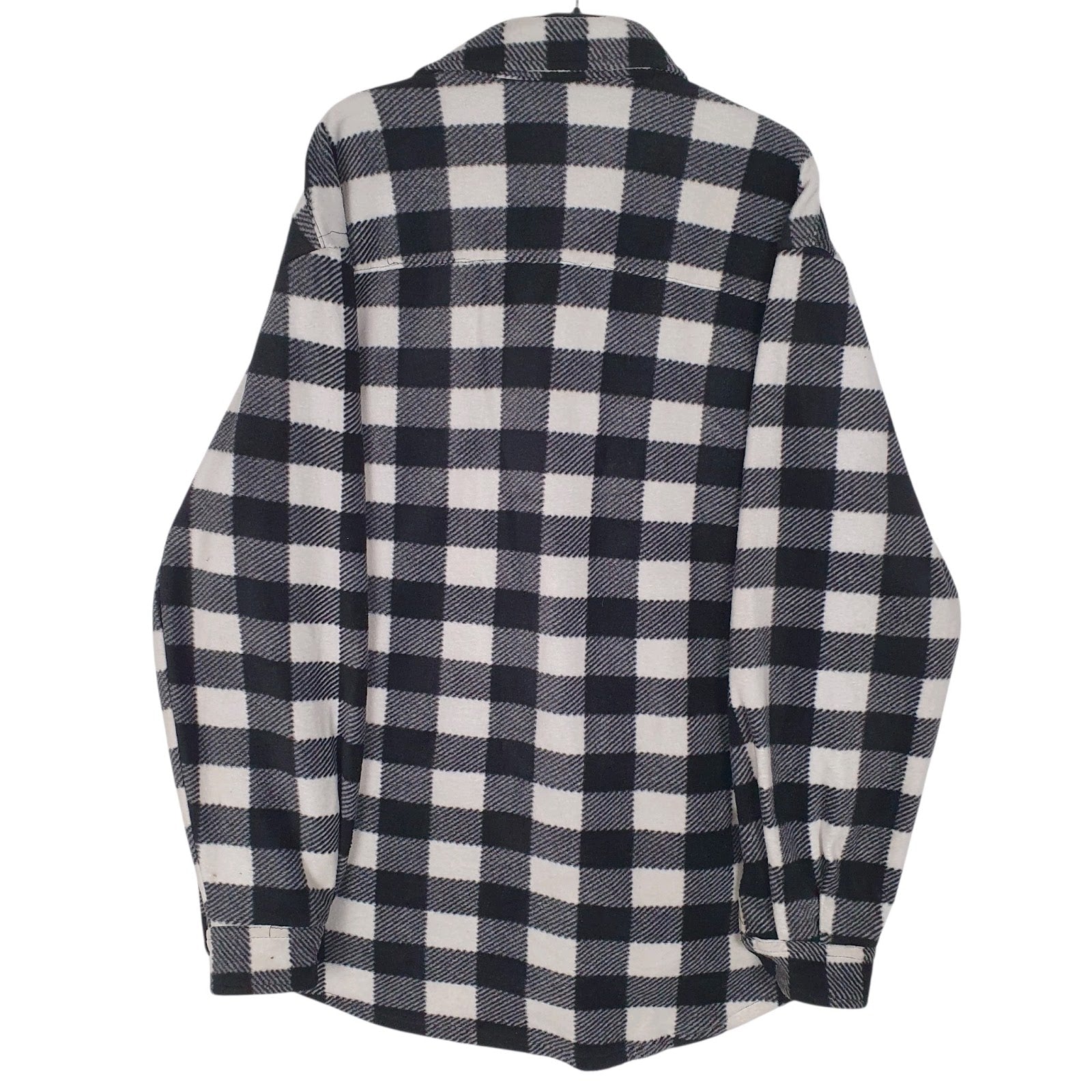 Mens Grey Mengyue Thick Flannel  Shirt