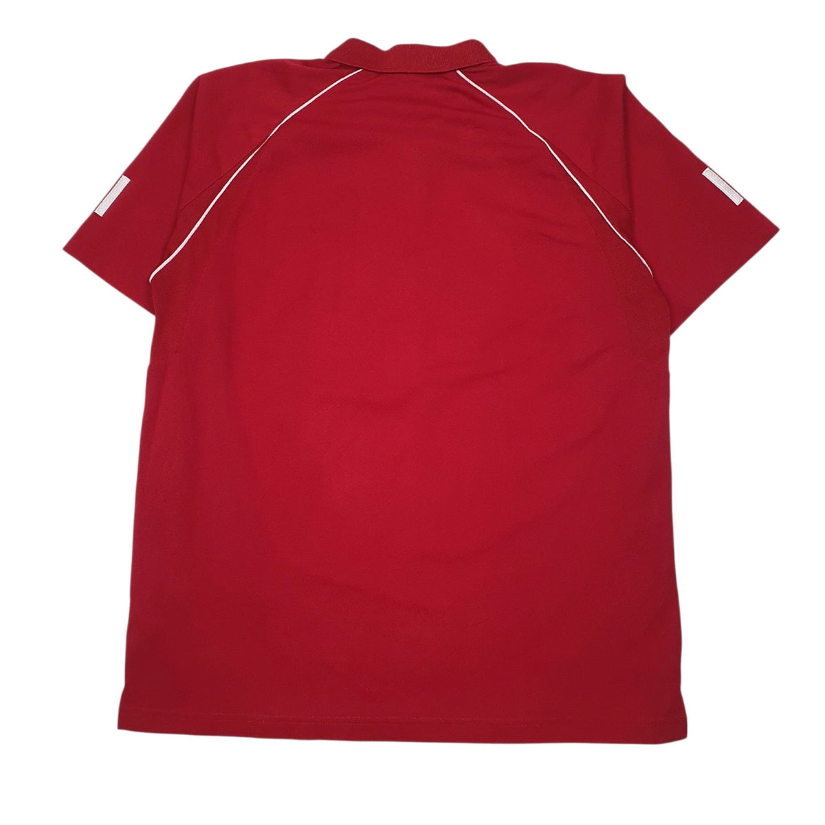 Mens Red Adidas Active Wear  Polo Shirt