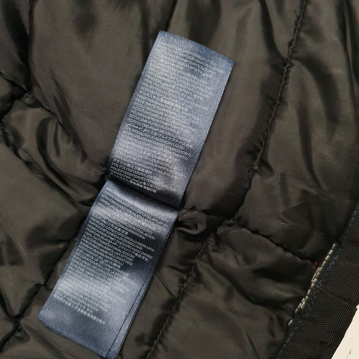 Mens Black Tommy Hilfiger Trench Longline Parka Puffer  Coat