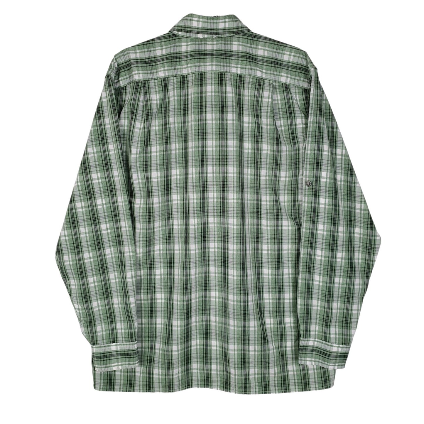 Mens Green Eddie Bauer Hiking Walking  Shirt