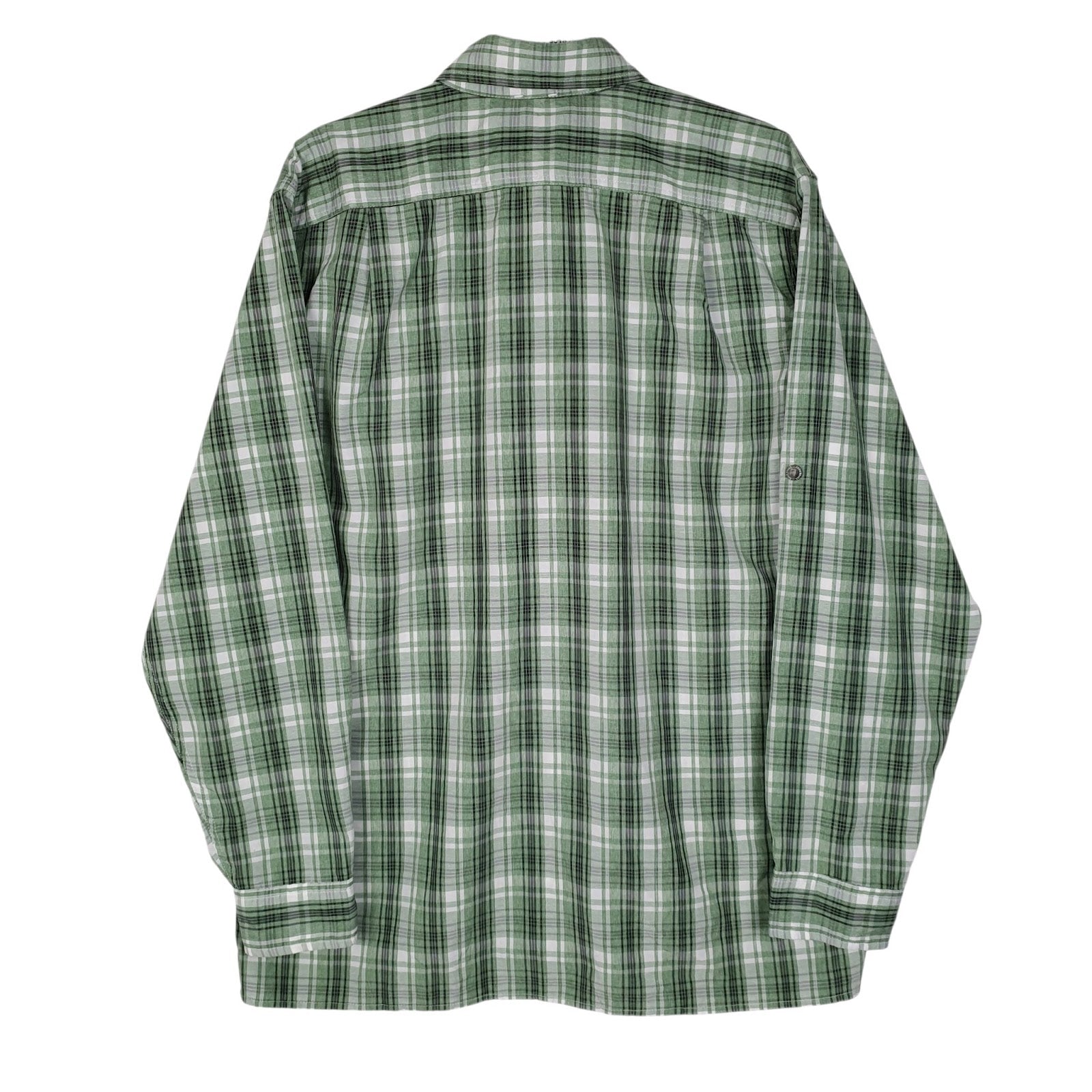 Mens Green Eddie Bauer Hiking Walking  Shirt