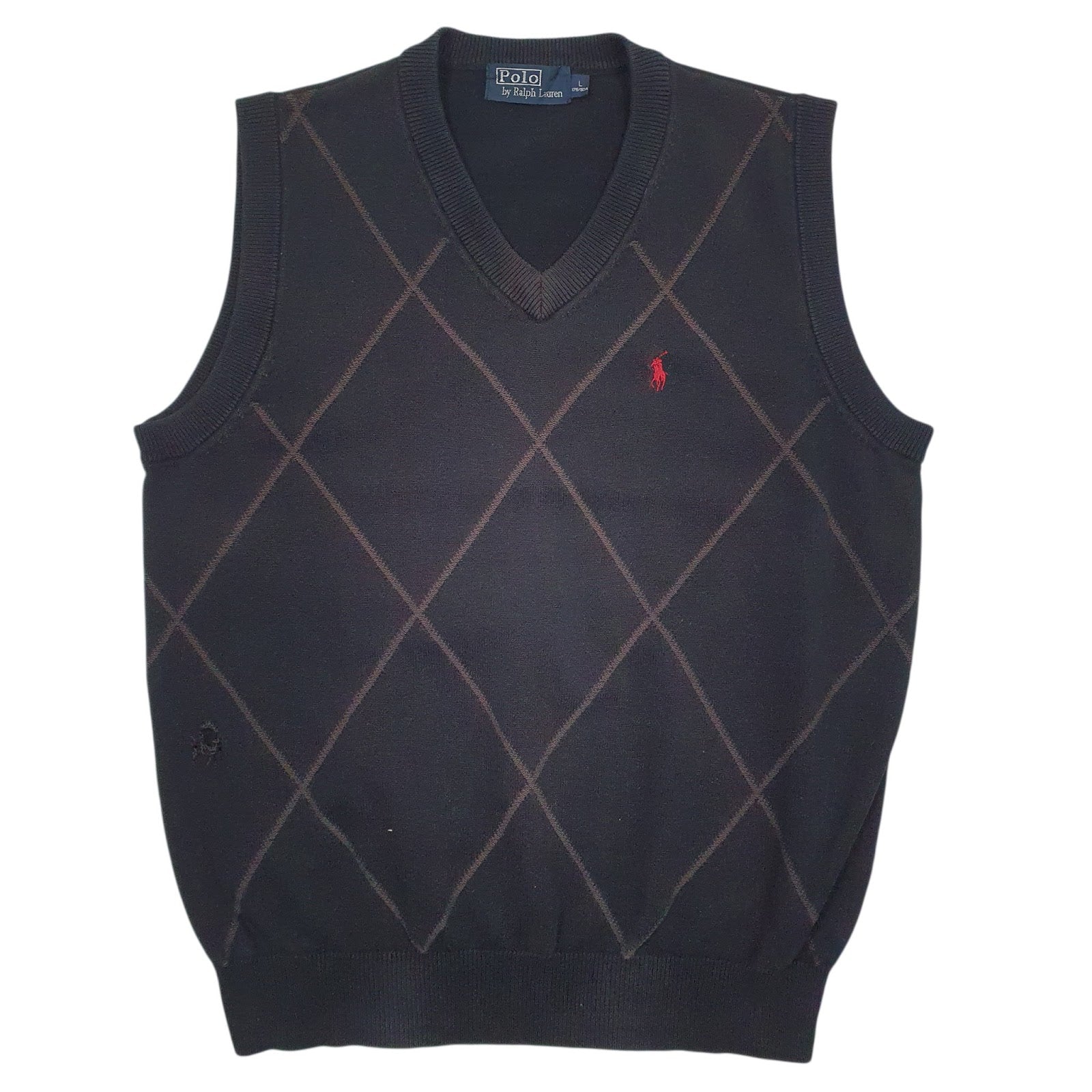 Mens Black Polo Ralph Lauren  Vest Jumper