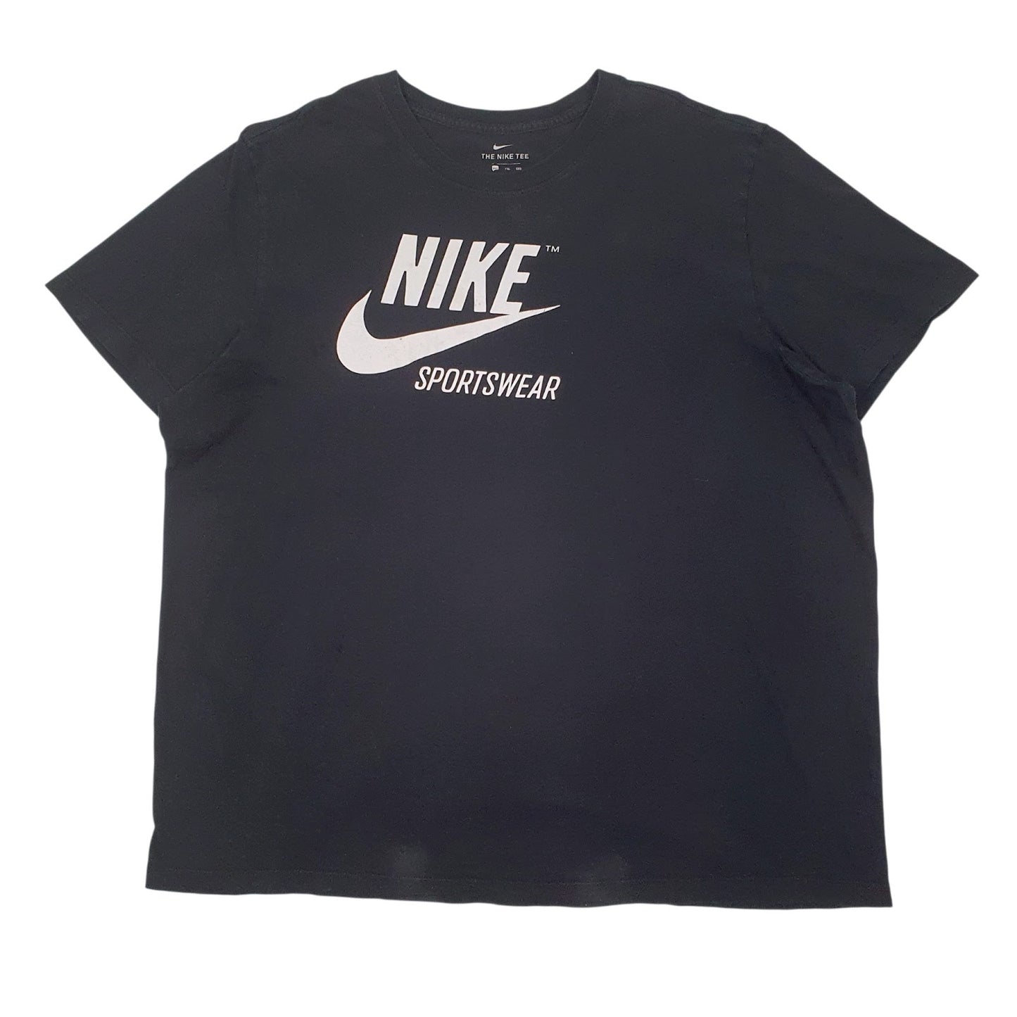 Mens Black Nike Spellout Short Sleeve T Shirt