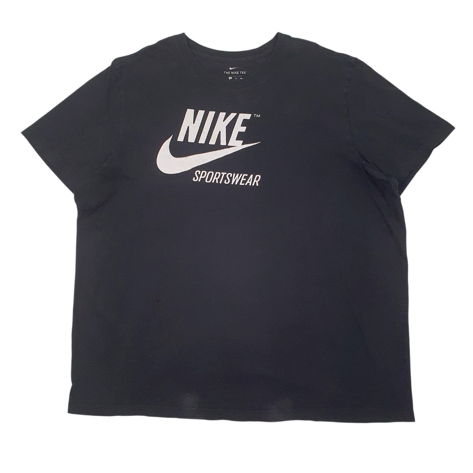 Mens Black Nike Spellout Short Sleeve T Shirt