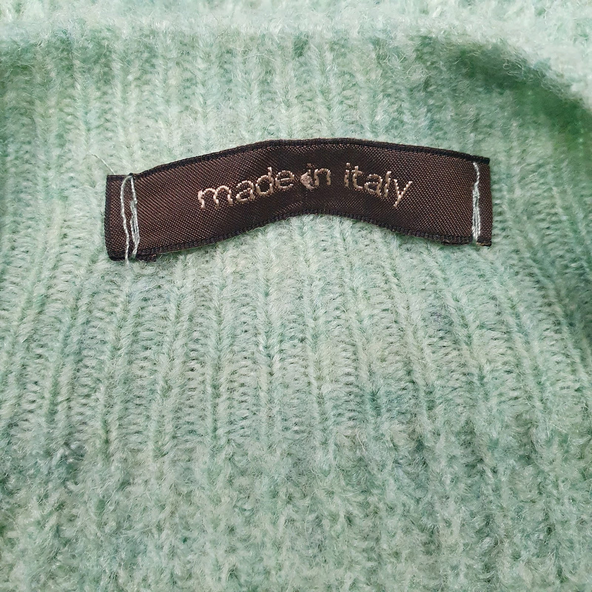 Womens Green Unbranded Knit Crewneck Jumper