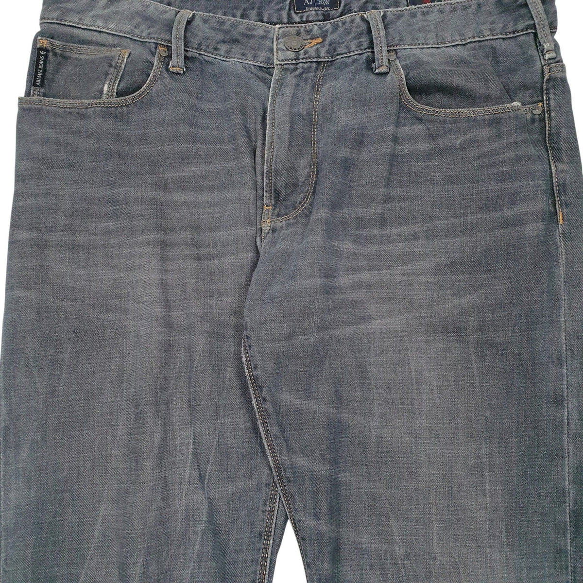 Mens Grey Armani   Jeans